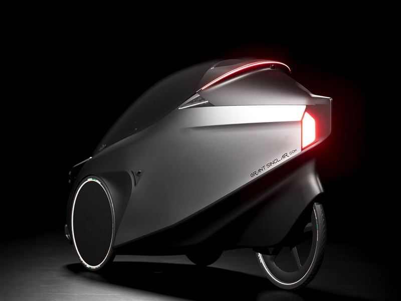 IRIS eTrike猶如科技太空座艙。（圖／翻攝Grant Sinclair Cardiff網站）