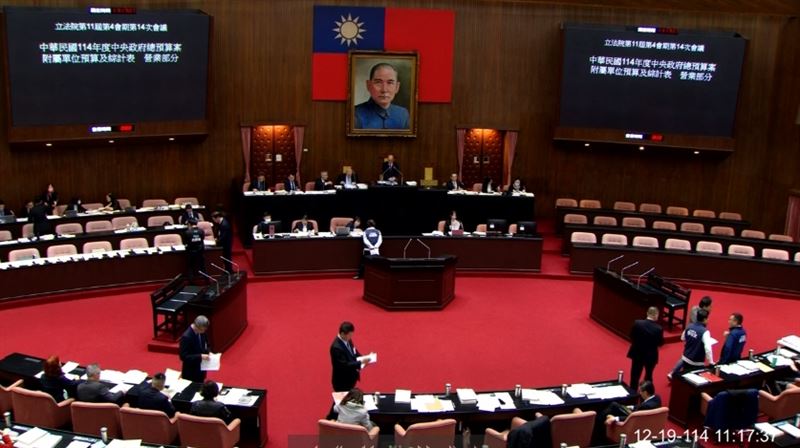 114年度國營事業預算三讀 規模6兆餘元