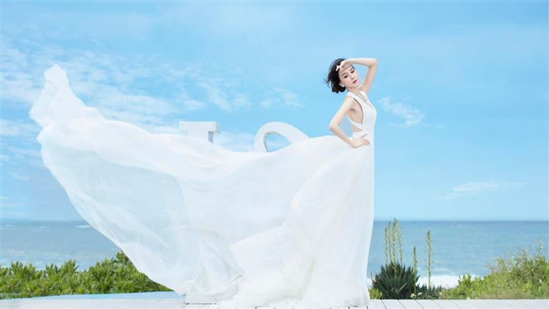 57歲的「台灣第一美女」蕭薔，近年鮮少談及感情動向，卻在回顧人生與公益歷程時，罕見鬆口提到「良緣」。（圖／翻攝自蕭薔FB）