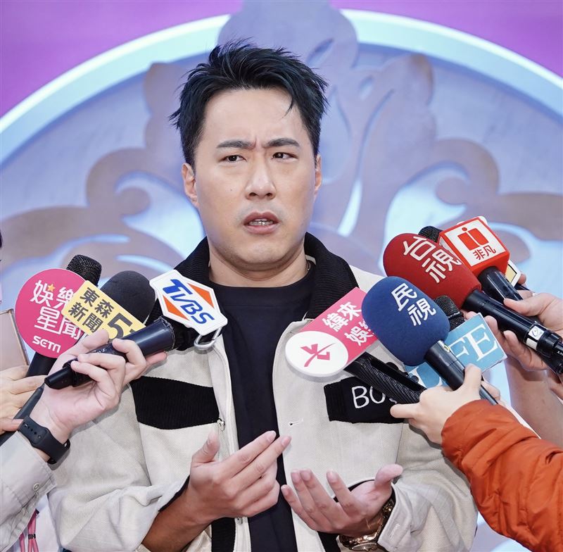 余祥銓今天談媽媽李亞萍失智病況。（圖／記者趙于瑩攝影）