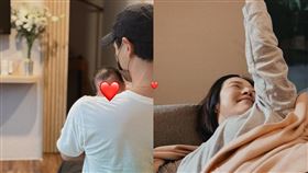 劉品言分享在月中的日常，還分享了女兒的照片，大眼睛完美複製爸媽。（圖／翻攝自IG）