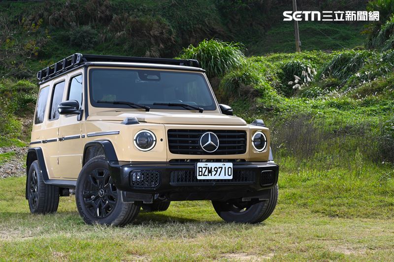 賓士G 450 d越野車。（圖／記者鍾釗榛攝）