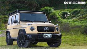 賓士G 450 d越野車。（圖／記者鍾釗榛攝）