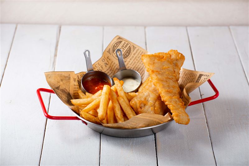英式炸魚薯條。（圖／品牌業者提供）