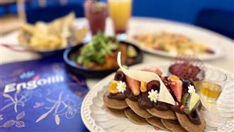 三重最美下午茶！英格莉莉粉撲鬆餅免費吃