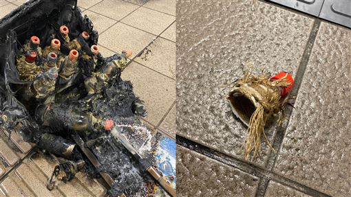 北車煙霧彈攻擊2人送醫！嫌犯自己戴面具