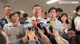 卓榮泰在北捷受訪說煙霧彈。（圖／翻攝畫面）