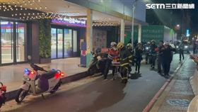 新／北捷行兇後　嫌犯衝百貨頂樓畏罪跳樓(圖/翻攝畫面)