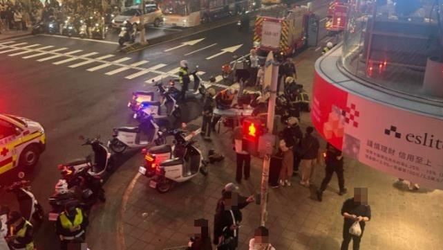 中山站隨機砍人！1死4傷2命危逃殺畫面曝
