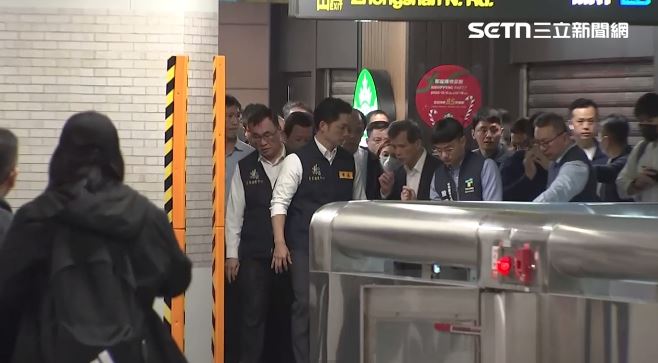 蔣萬安視察。（圖／翻攝畫面）