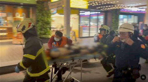 恐攻北車、中山站　嫌犯墜樓送醫畫面曝光