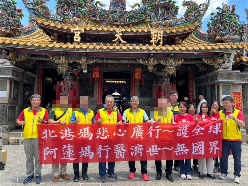 北港媽祖這個月25日將南下高雄與阿蓮媽祖合體遶境。（圖／翻攝畫面）