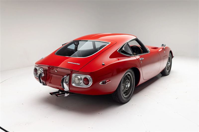 Toyota 2000GT由傳奇車手Bobby Rahal收藏。（圖／翻攝Bring a Trailer網站）