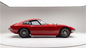 Toyota 2000GT傳奇超跑。（圖／翻攝Bring a Trailer網站）