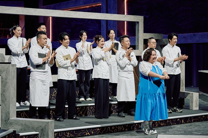 《星廚之戰》殘酷賽制將壓力瞬間拉到最高點。（圖／華視提供）