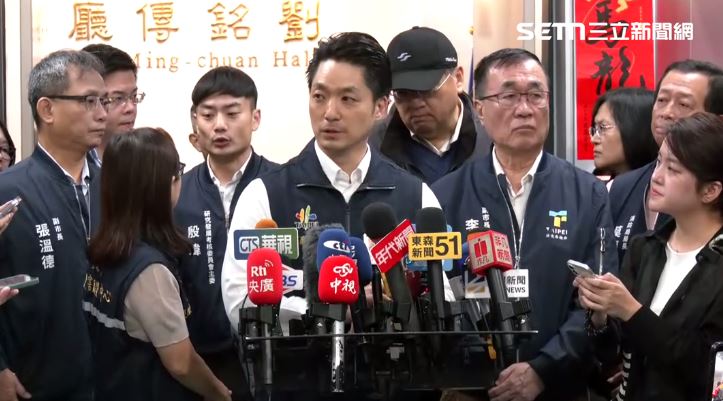 北捷攻擊事件後，網上流傳多項陰謀論，引發社會恐慌，蔣萬安表示「不實訊息不要再流傳」。（圖／翻攝畫面）