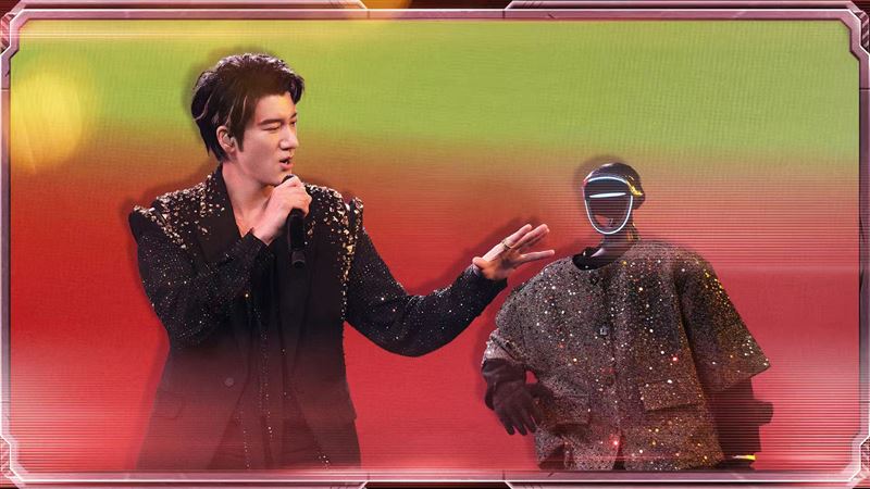 王力宏成都演唱會驚動馬斯克(Elon Musk)!AI 機器人同台掀科技圈熱議。(圖/翻攝自X)