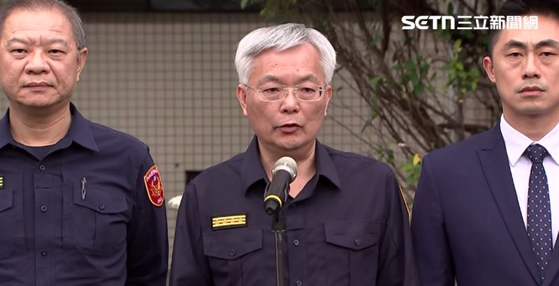 警政署長張榮興表示，該事件初步排除恐怖攻擊可能，性質目前認定是「隨機、有計謀的襲擊事件」。（圖／翻攝畫面）