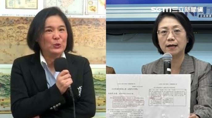 傳中國急找國民黨立委陳玉珍（左）、翁曉玲等人了解（組合圖）