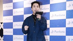 派翠克主持一日店長活動。（圖／記者蔡維歆攝影）