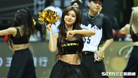 韓籍啦啦隊全恩菲擔任新北國王特別嘉賓。（圖／記者劉彥池攝影）