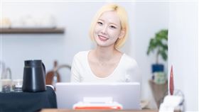 韓國傳奇啦啦隊長徐賢淑快閃來台。（圖／CHEER UP提供）