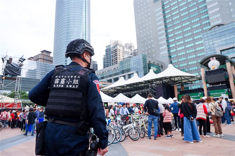 侯友宜指示，強化警力部署密度（圖／新北市府提供）