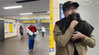 張文犯案後裝路人　混逃生人群被保護撤離