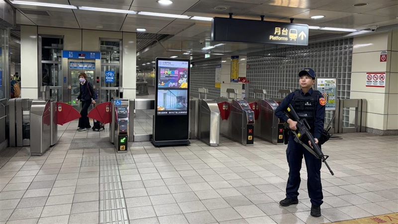 市府已在大人潮聚集處提升維安層級。（圖／翻攝自蔣萬安臉書）