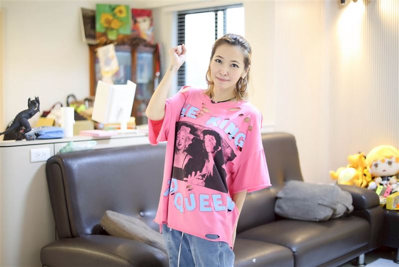 Makiyo支持死刑。（圖／記者鄭孟晃攝影）