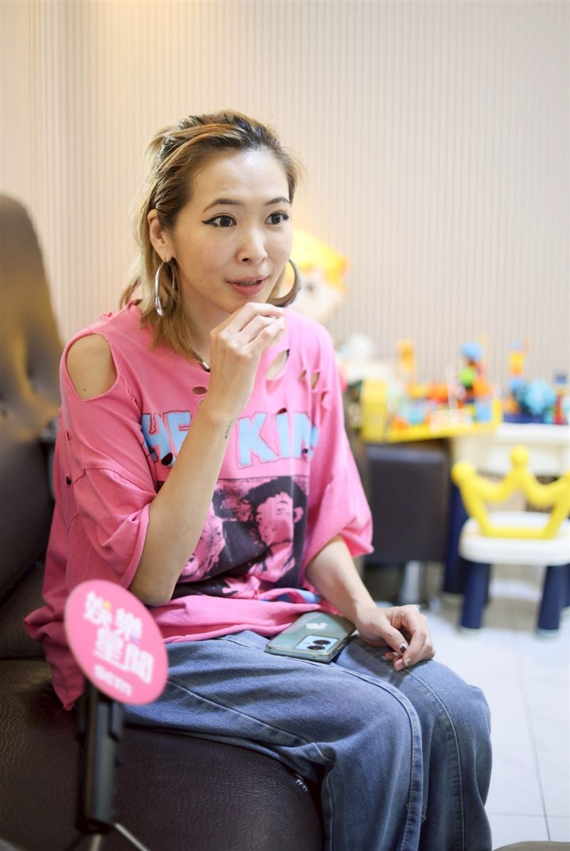 Makiyo認為精神壓力大不能當作傷害別人的藉口。（圖／記者鄭孟晃攝影）