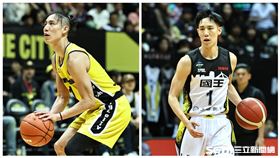 新北國王後衛林書緯頂著新髮型。（圖／記者劉彥池攝影）