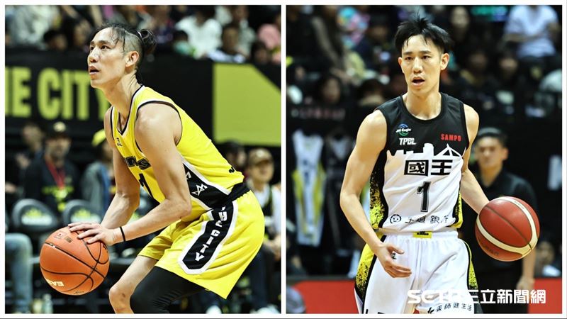 新北國王後衛林書緯頂著新髮型。（圖／記者劉彥池攝影）