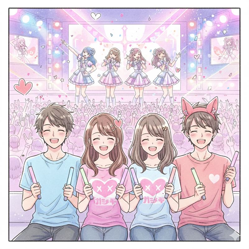 粉絲示意圖。（圖／AI繪製）