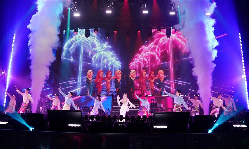 鍾潔希睽違十年重返家鄉馬來西亞開唱。（圖／星音符製作 提供）