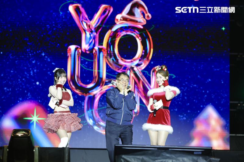 2026台南好young耶誕搖滾演唱會登場，跨國卡司齊聚台南嗨翻15萬人次。（圖／台南市政府提供）