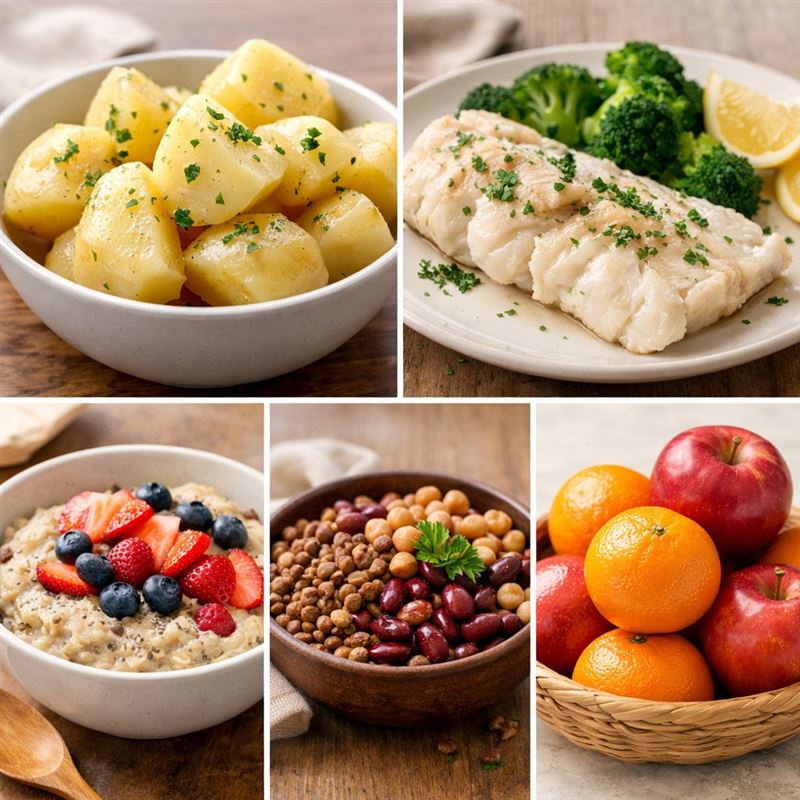 韋恩表示，研究指出，5種「最有飽足感」的食物為水煮馬鈴薯、魚類、燕麥、豆類與扁豆、橘子與蘋果。(圖／翻攝自「韋恩的食農生活」)