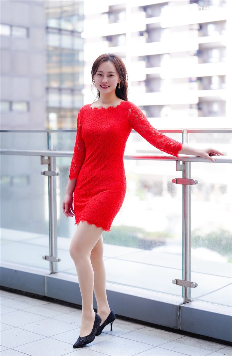 璟宣接受《三立新聞網》專訪。（圖／記者趙于瑩攝影）