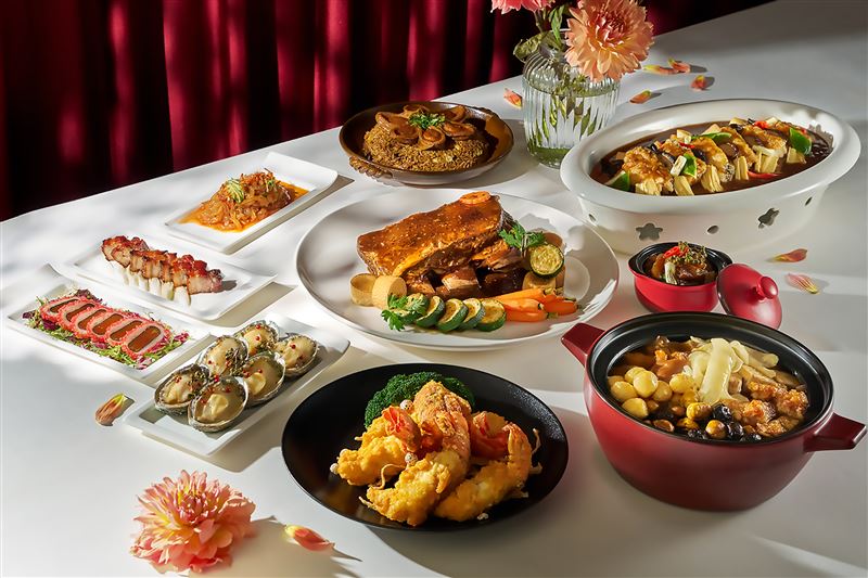 台北美福-宴會廳桌菜組。（圖／飯店旅宿業者提供）