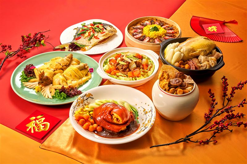 瀚寓酒店年菜外帶開賣。（圖／飯店旅宿業者提供）