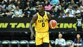 TPBL例行賽，中信特攻前鋒阿巴西。（圖／記者劉彥池攝影）