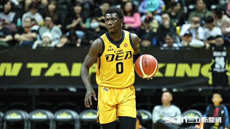 TPBL例行賽，中信特攻前鋒阿巴西。（圖／記者劉彥池攝影）
