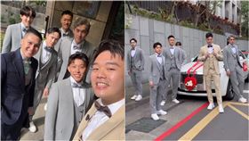 王齊麟超帥伴郎團曝光　羽球好手齊聚助陣