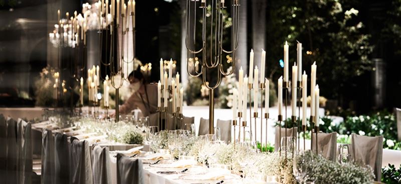 首爾新羅飯店 Dynasty Hall婚宴場地圖。（圖／翻攝自新羅飯店THE SHILLA SEOUL官網）