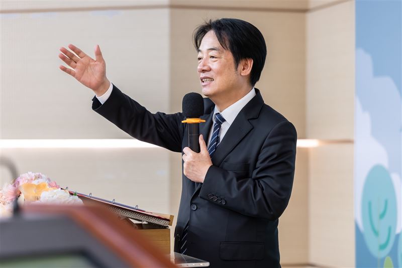 賴清德總統今（21）日出席「中華民國公立醫院協會－醫療韌性守護健康台灣研討會」。（圖／總統府提供）