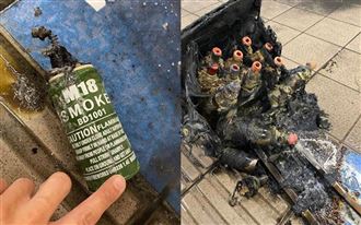 張文 53 瓶汽油彈！蝦皮採購紀錄曝光