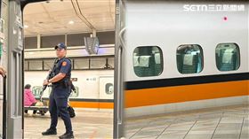 高鐵,高雄,台中,旅客,爆裂物,警方（圖／翻攝自Threads @tseng_wei_an_0504 ）