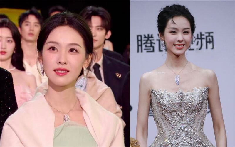 陳都靈牙齒細節狀態也相當受關注。（圖／翻攝自騰訊視頻微博）