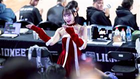 Muse Girls韓援女孩鄭熙靜。（圖／新竹御嵿攻城獅提供） 