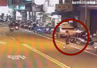 新／仿效？彰化男持刀逛大街　警火速逮人